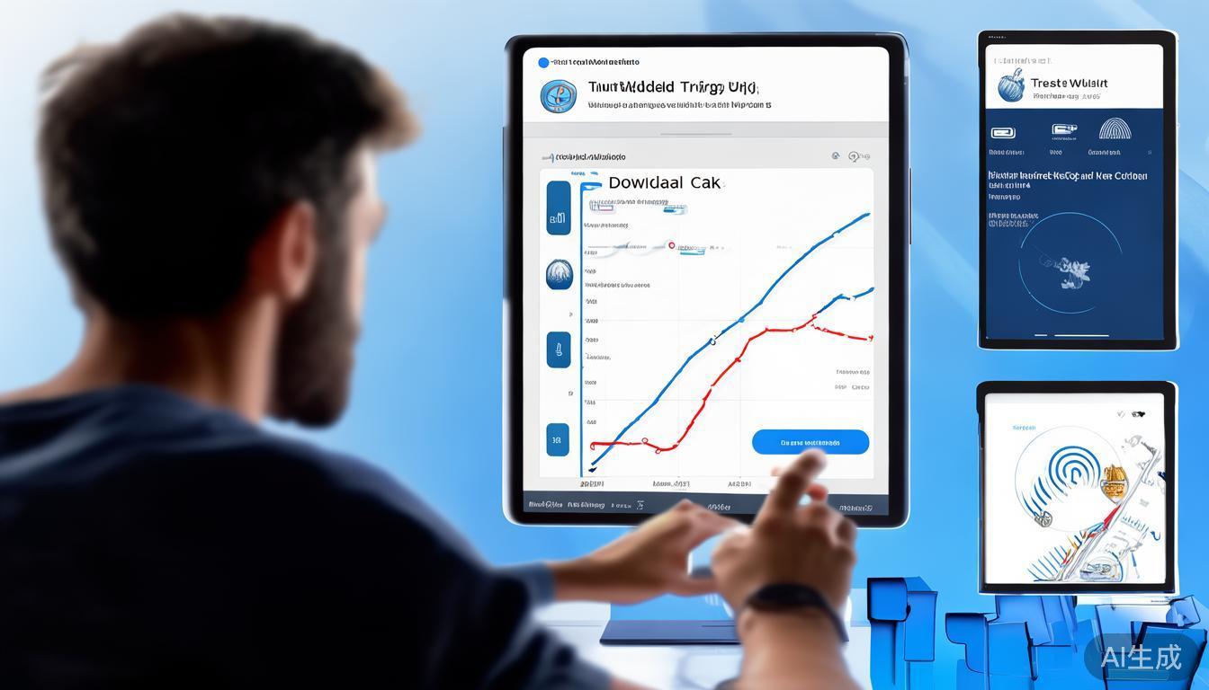 行业脉搏：从牛市狂热到寒冬调整，Trust钱包下载量如何揭示用户信任动态？